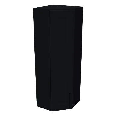 WAE1236 cabinet in Bevel Black