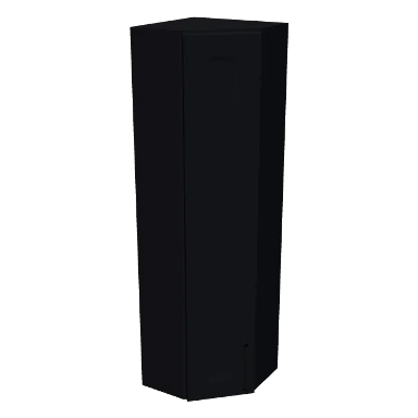WAE1242 cabinet in Bevel Black