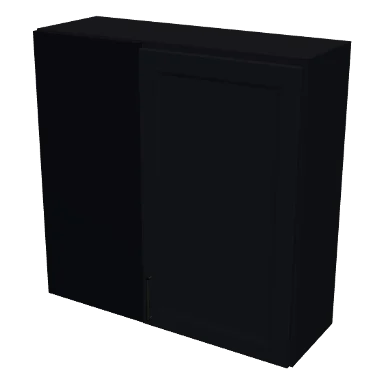 WBC3636 cabinet in Bevel Black