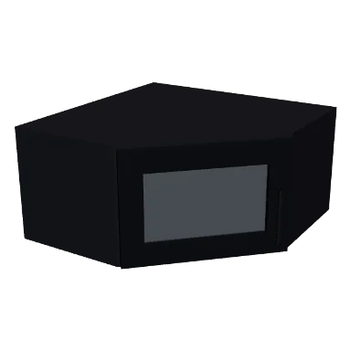 WDC2412GD cabinet in Bevel Black