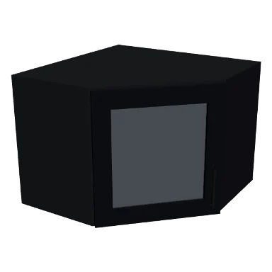 WDC2418GD cabinet in Bevel Black