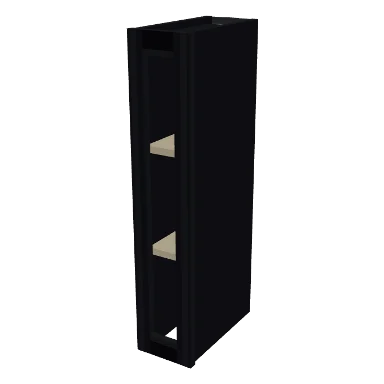 WOES0630 cabinet in Bevel Black