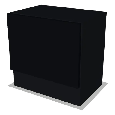 WXC1818 cabinet in Bevel Black
