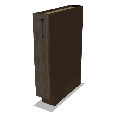 B06SR cabinet in Transitional Warm Brown Stain