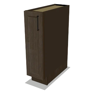 B09SR cabinet in Transitional Warm Brown Stain