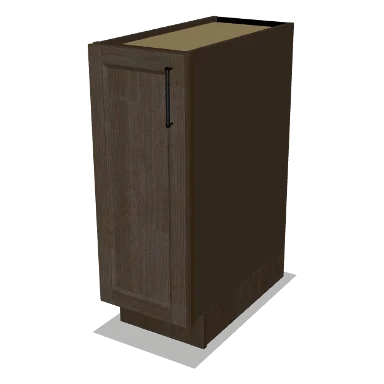 B12FH cabinet in Transitional Warm Brown Stain