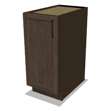 B15FH cabinet in Transitional Warm Brown Stain
