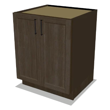 B27FH cabinet in Transitional Warm Brown Stain