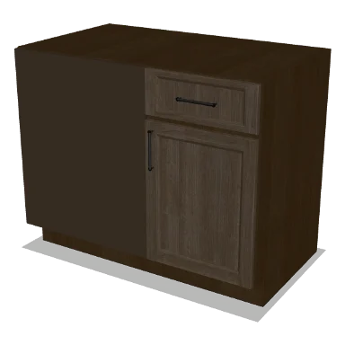BBC45/48-42 cabinet in Transitional Warm Brown Stain