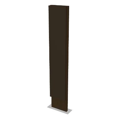 BF6 cabinet in Transitional Warm Brown Stain
