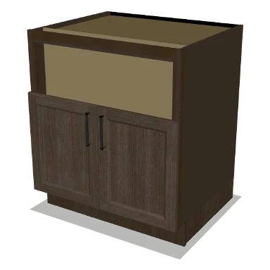 FSB30 cabinet in Transitional Warm Brown Stain