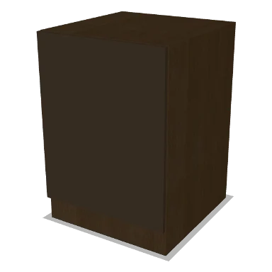 LS-Wood36 cabinet in Transitional Warm Brown Stain
