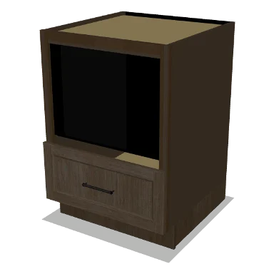 MB24 cabinet in Transitional Warm Brown Stain
