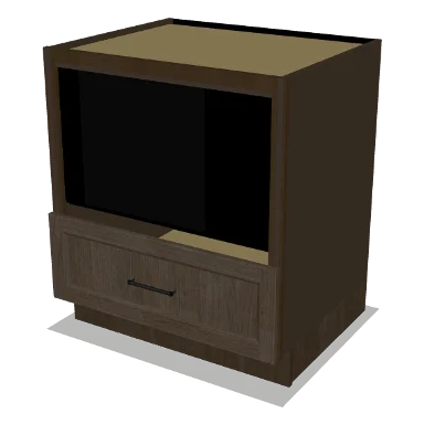 MB30 cabinet in Transitional Warm Brown Stain