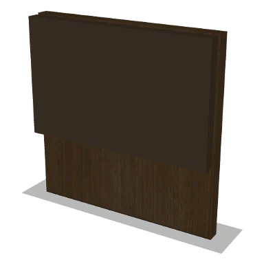 SPAINT cabinet in Transitional Warm Brown Stain