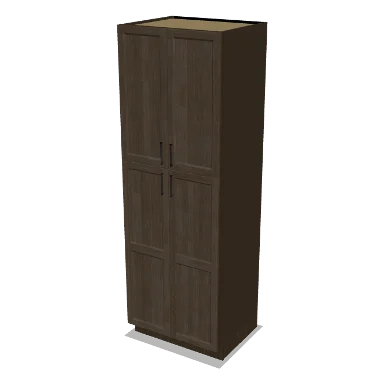 TP309024 cabinet in Transitional Warm Brown Stain