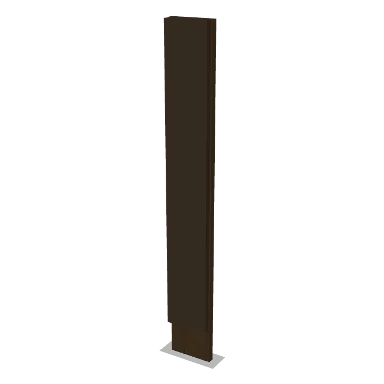 VAL42 cabinet in Transitional Warm Brown Stain