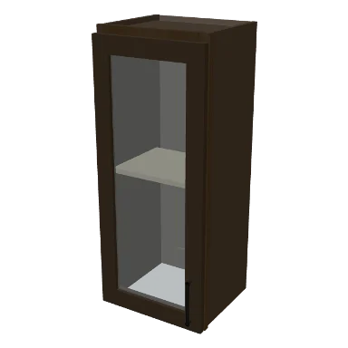 W1536GD cabinet in Transitional Warm Brown Stain