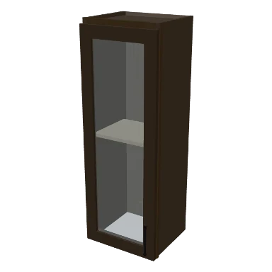 W1542GD cabinet in Transitional Warm Brown Stain
