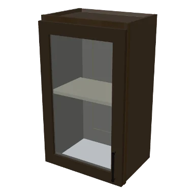 W1830GD cabinet in Transitional Warm Brown Stain