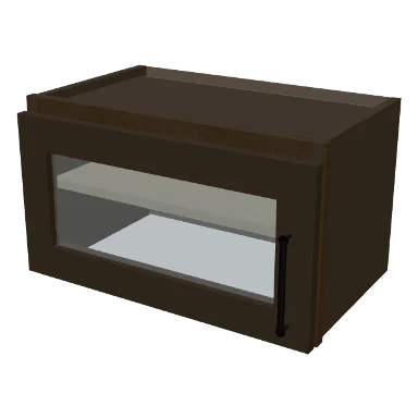 W2112GD cabinet in Transitional Warm Brown Stain