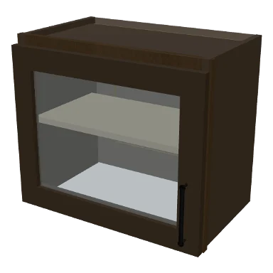 W2118GD cabinet in Transitional Warm Brown Stain
