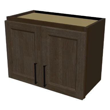 W2418 cabinet in Transitional Warm Brown Stain