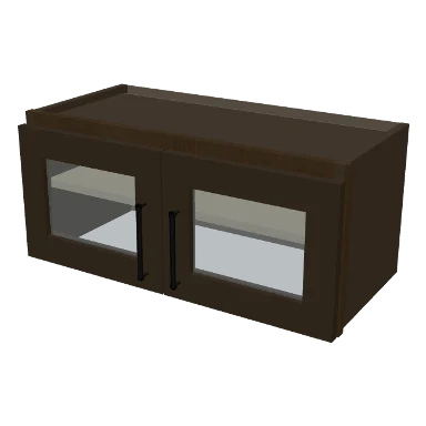 W2712GD cabinet in Transitional Warm Brown Stain