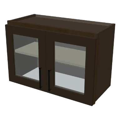 W2718GD cabinet in Transitional Warm Brown Stain