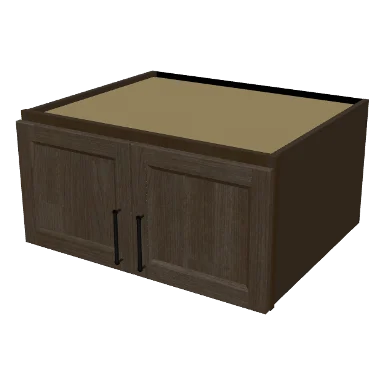 W301524 cabinet in Transitional Warm Brown Stain