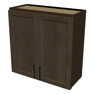 W3030 cabinet in Transitional Warm Brown Stain