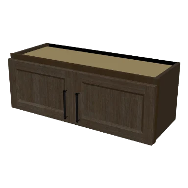 W3312 cabinet in Transitional Warm Brown Stain