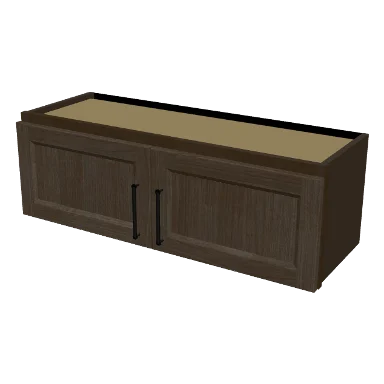 W3612 cabinet in Transitional Warm Brown Stain