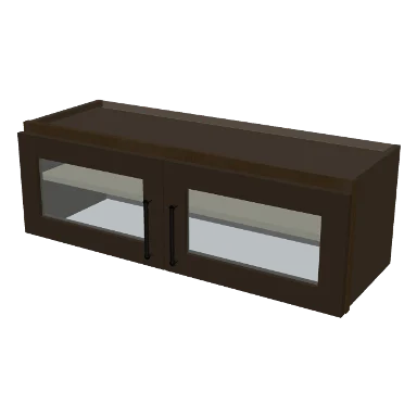 W3612GD cabinet in Transitional Warm Brown Stain