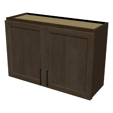 W3624 cabinet in Transitional Warm Brown Stain
