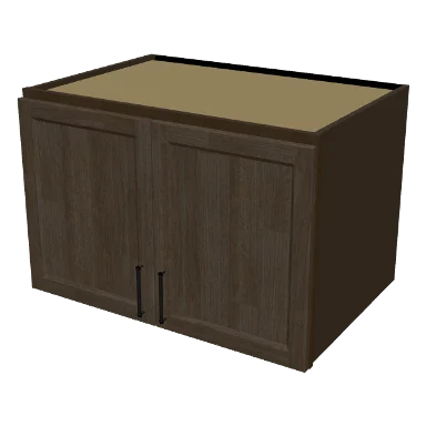 W362424 cabinet in Transitional Warm Brown Stain