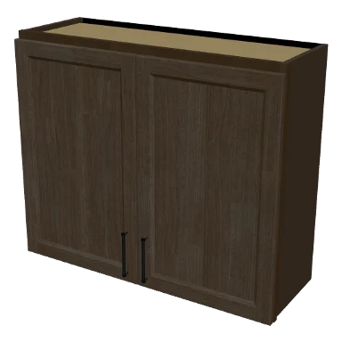 W3630 cabinet in Transitional Warm Brown Stain