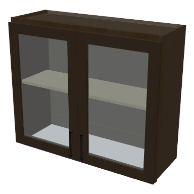 W3630GD cabinet in Transitional Warm Brown Stain