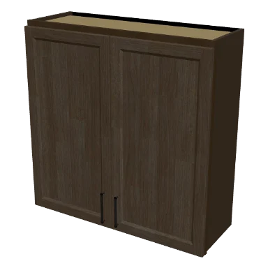 W3636 cabinet in Transitional Warm Brown Stain