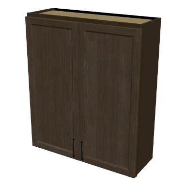 W3642 cabinet in Transitional Warm Brown Stain