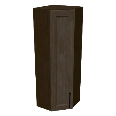WAE1236 cabinet in Transitional Warm Brown Stain