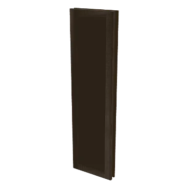 WEDP42 cabinet in Transitional Warm Brown Stain