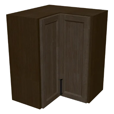 WPC2430 cabinet in Transitional Warm Brown Stain