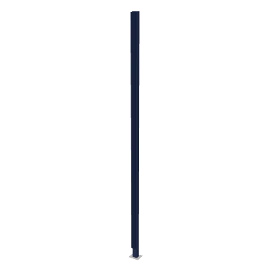 ALRM8 cabinet in Shaker Navy Blue