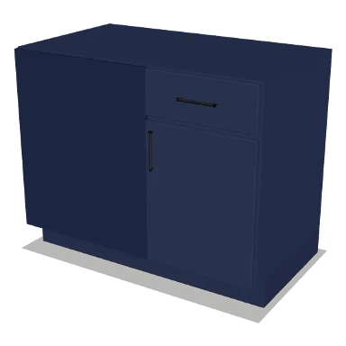 BBC45/48-42 cabinet in Shaker Navy Blue