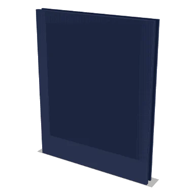 BEDP cabinet in Shaker Navy Blue