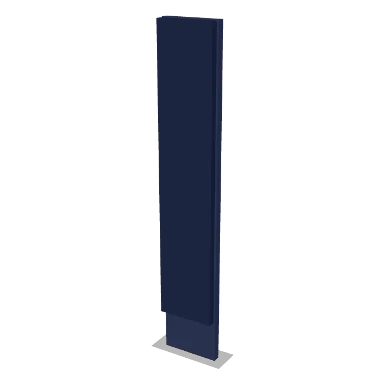BF6 cabinet in Shaker Navy Blue