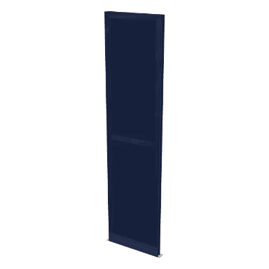 BP2496.75 cabinet in Shaker Navy Blue