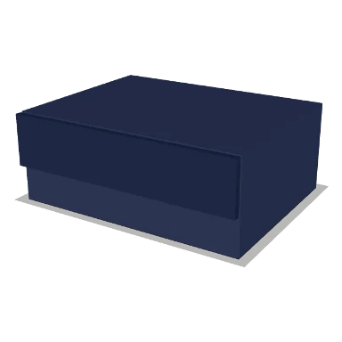 OC33D-BOTTOM cabinet in Shaker Navy Blue