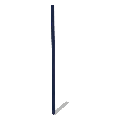 REF2496-1.5 cabinet in Shaker Navy Blue